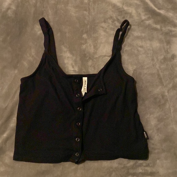 RVCA black tank top - Picture 2 of 4